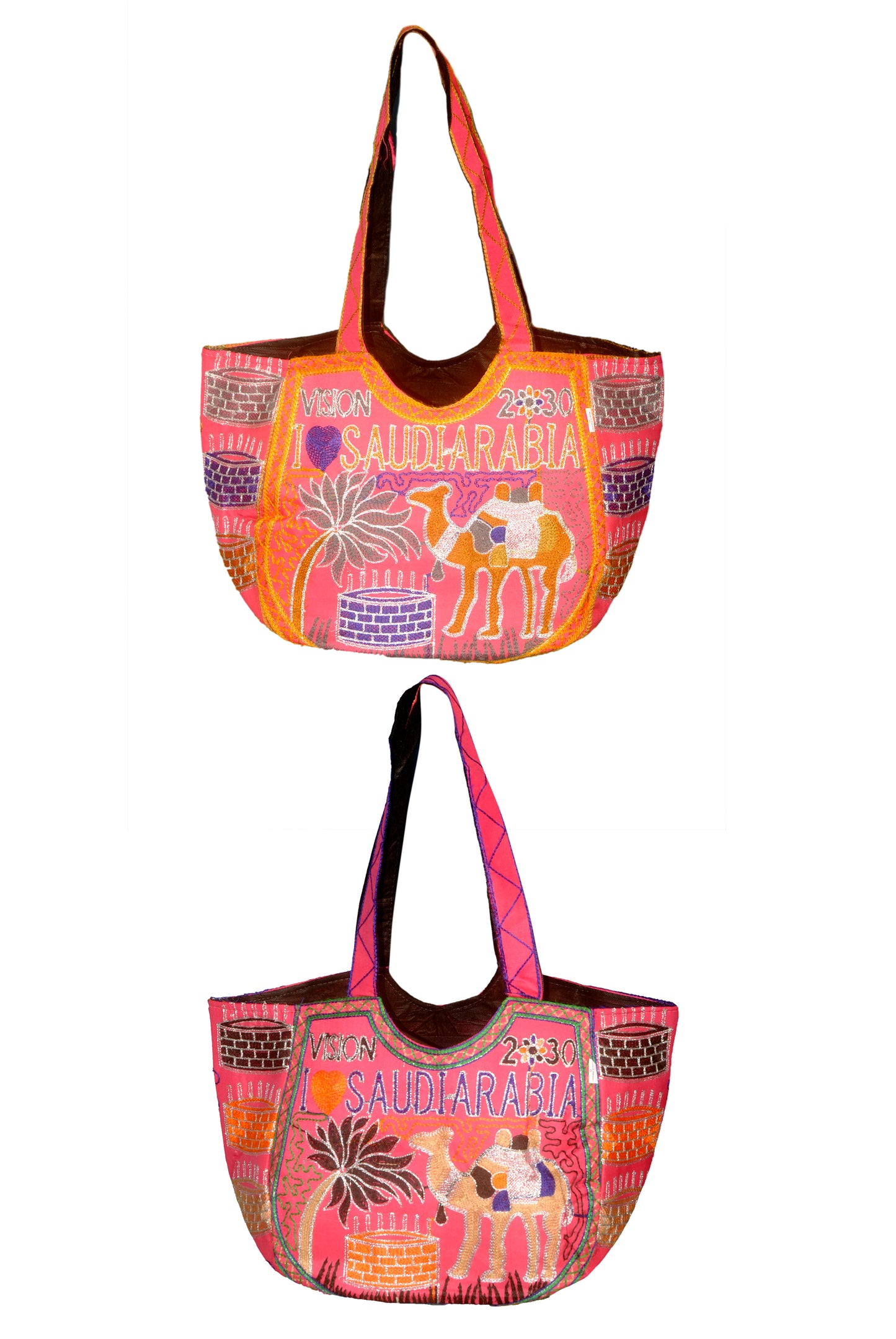Hand Bag 320 Large Embroided HandiCraft Style Mirror Work Sindhi Style For Females...