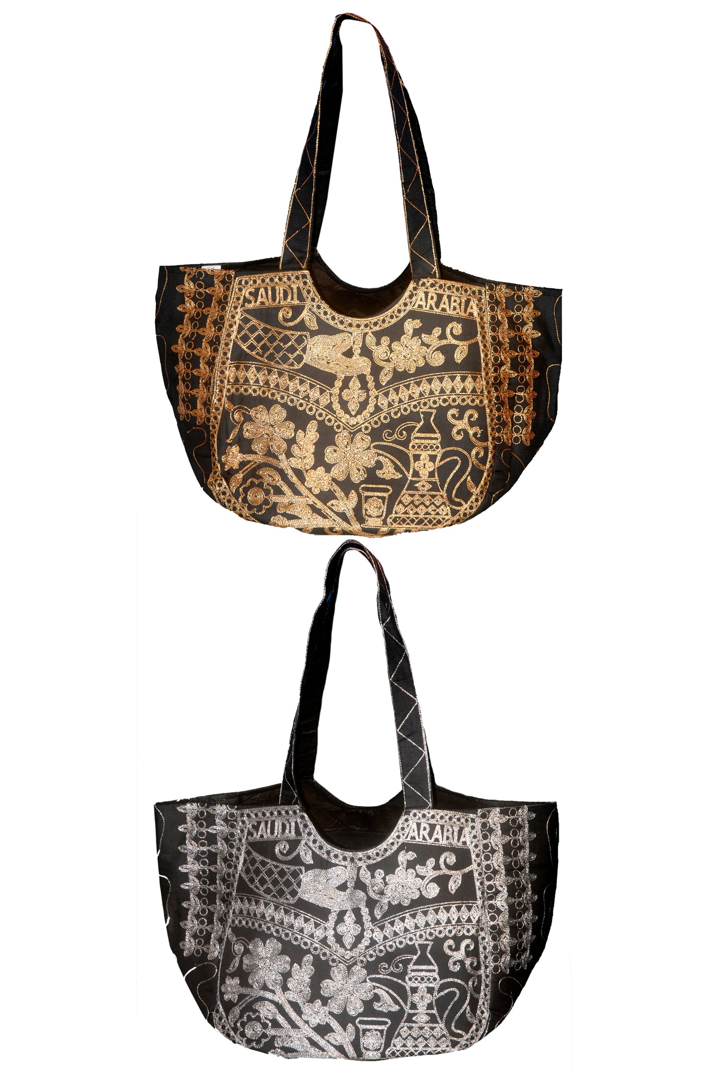 Hand Bag 320 Large Embroided HandiCraft Style Mirror Work Sindhi Style For Females...