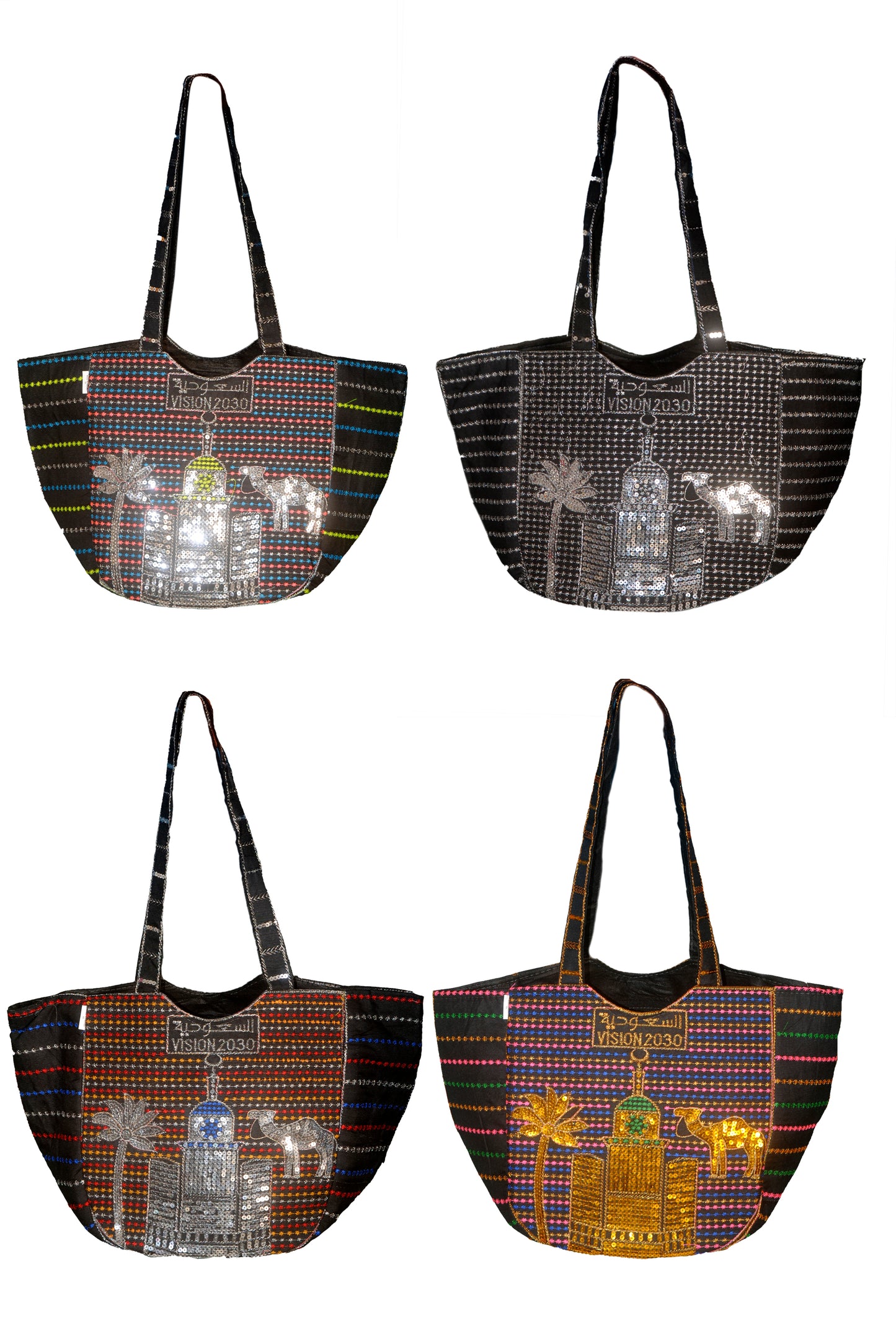 Hand Bag 320 Large Embroided HandiCraft Style Mirror Work Sindhi Style For Females...
