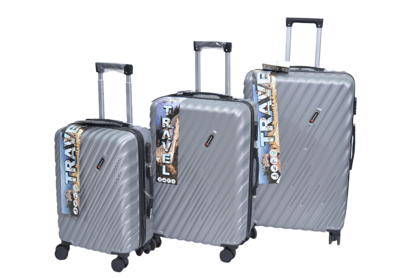 Set Of 3 Only Rs.16500 Imported Luggage Unbreakable 360 Degree Moving