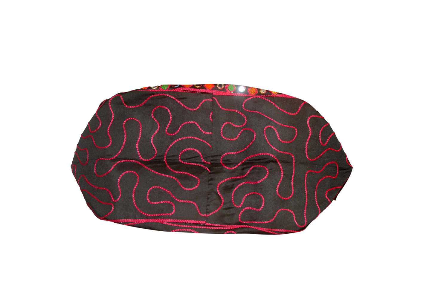 Hand Bag 320 Large Embroided HandiCraft Style Mirror Work Sindhi Style For Females...