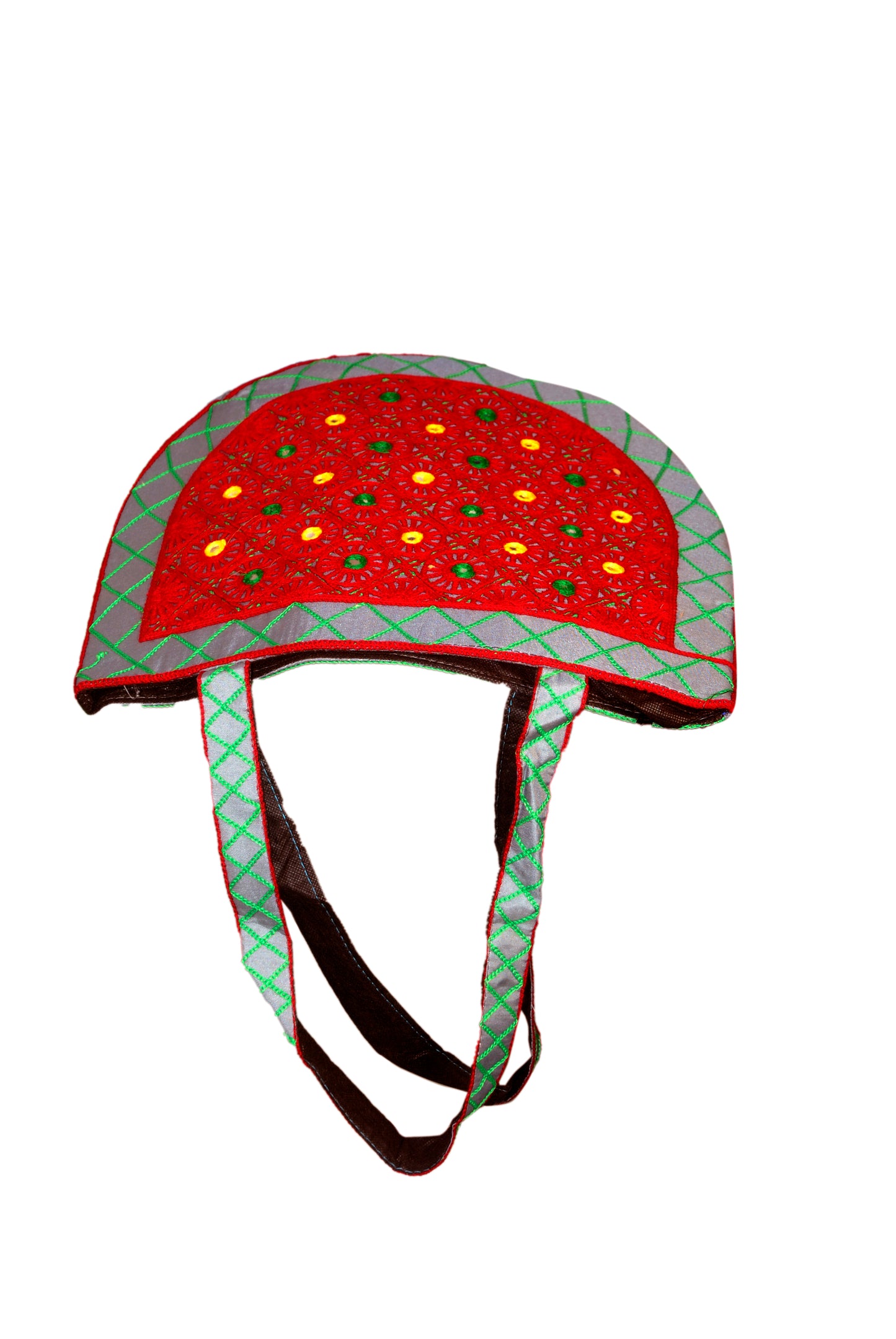 Hand Bag 230 Medium Embroided HandiCraft Style Mirror Work Sindhi Style For Females...