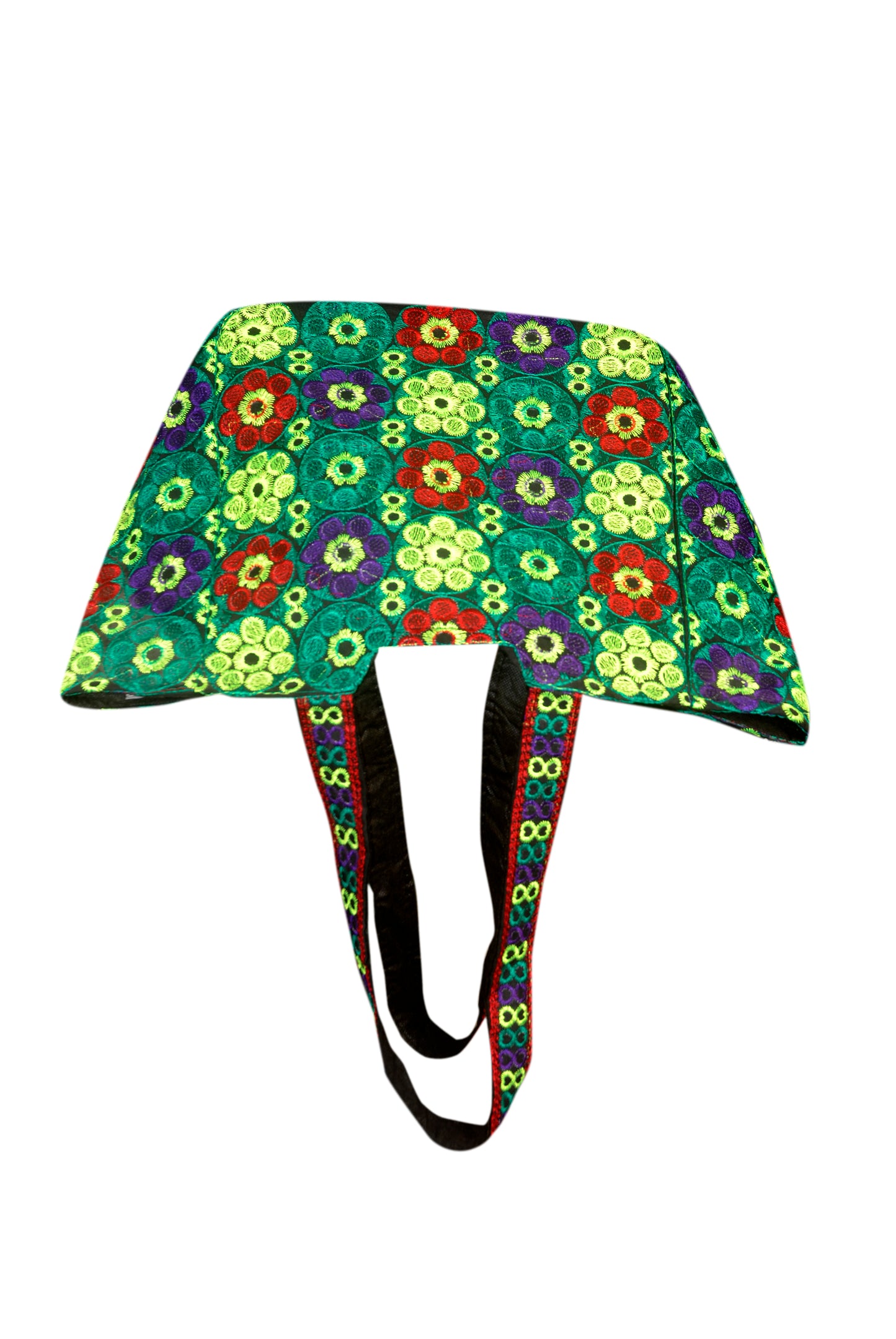 Hand Bag 360 Large Embroided HandiCraft Style Mirror Work Sindhi Style For Females