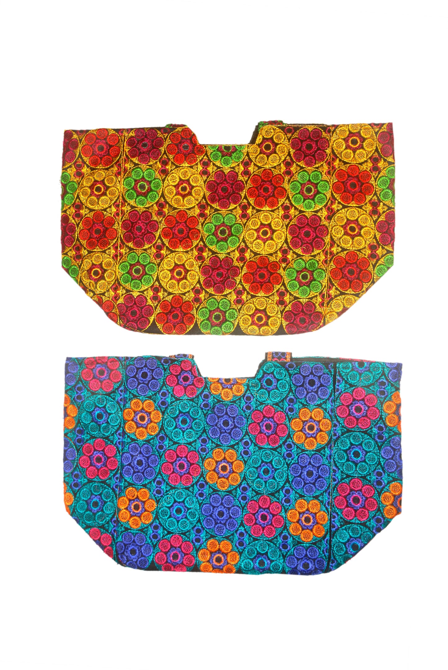 Hand Bag 360 Large Embroided HandiCraft Style Mirror Work Sindhi Style For Females