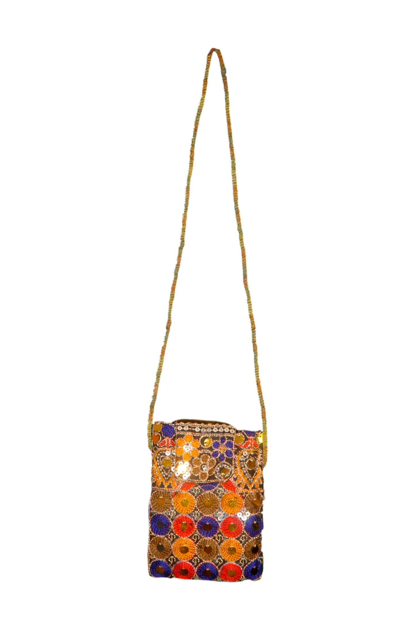 Clutch Wallet and Mobile Pouch Embroided HandiCraft Style Mirror Work Sindhi Style For Females