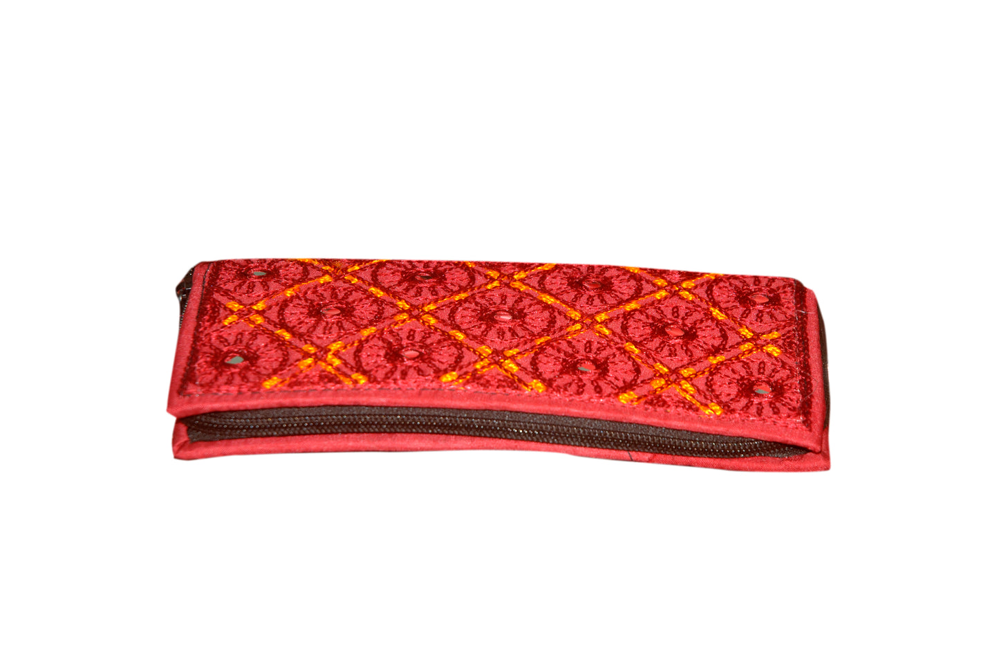 Clutch Wallet and Mobile Pouch Embroided HandiCraft Style Mirror Work Sindhi Style For Females
