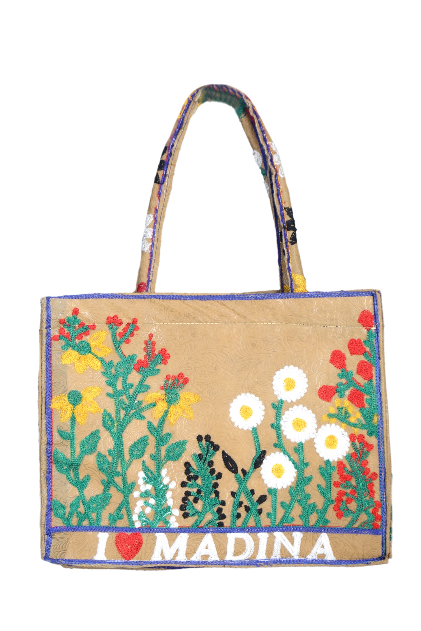 Hand Bag 700 Large Embroided HandiCraft Style Mirror Work Sindhi Style For Females