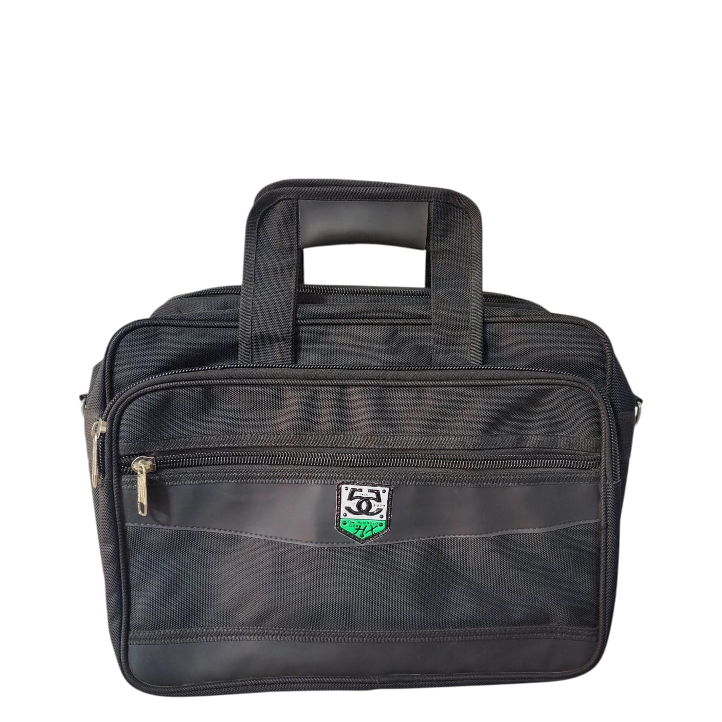 Professional Black Briefcase & Laptop Bag - Organize Your Success!