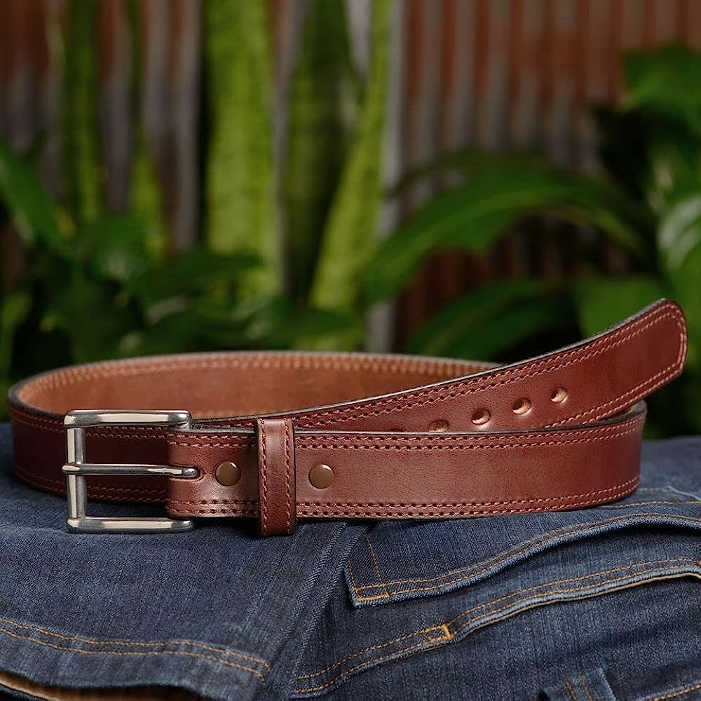 Brown Leather Belt – Classic & Durable Style