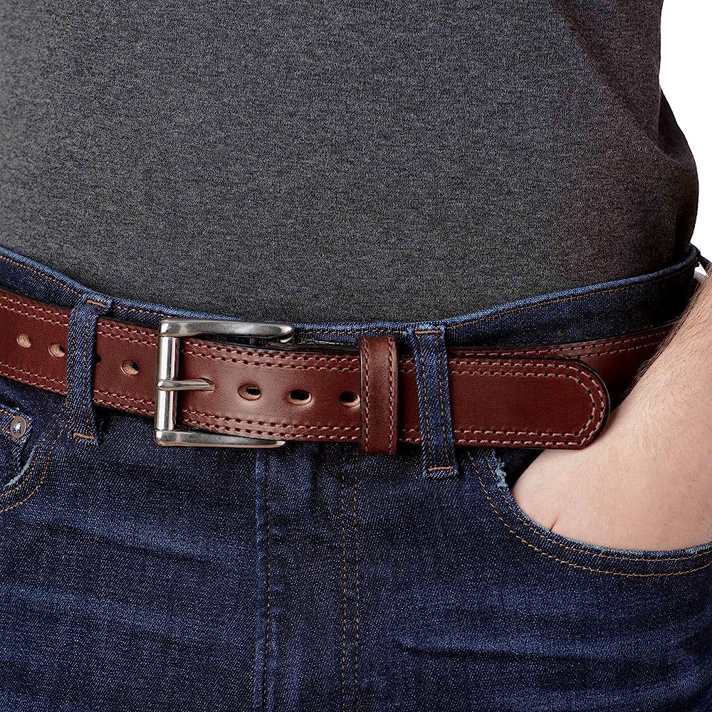 Brown Leather Belt – Classic & Durable Style