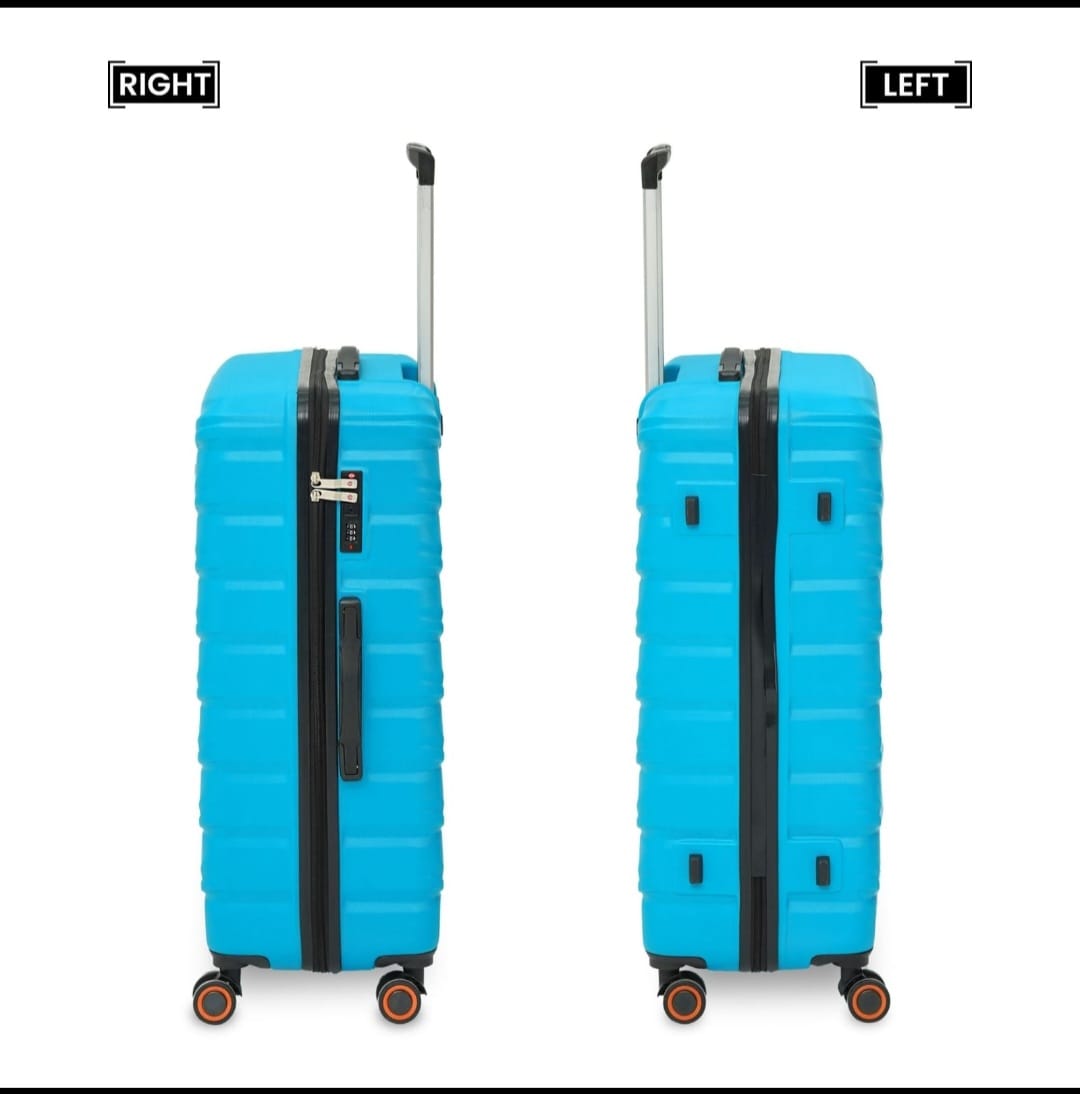 AEROPACK Luggage (Miami Blue) - 3-Piece Hardside Spinner Set