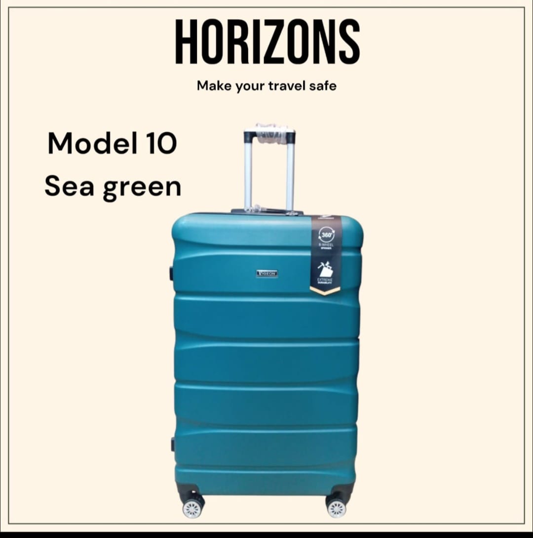 Set Of 4 Imported Luggage Unbreakable Fiber 360 Degree Moving