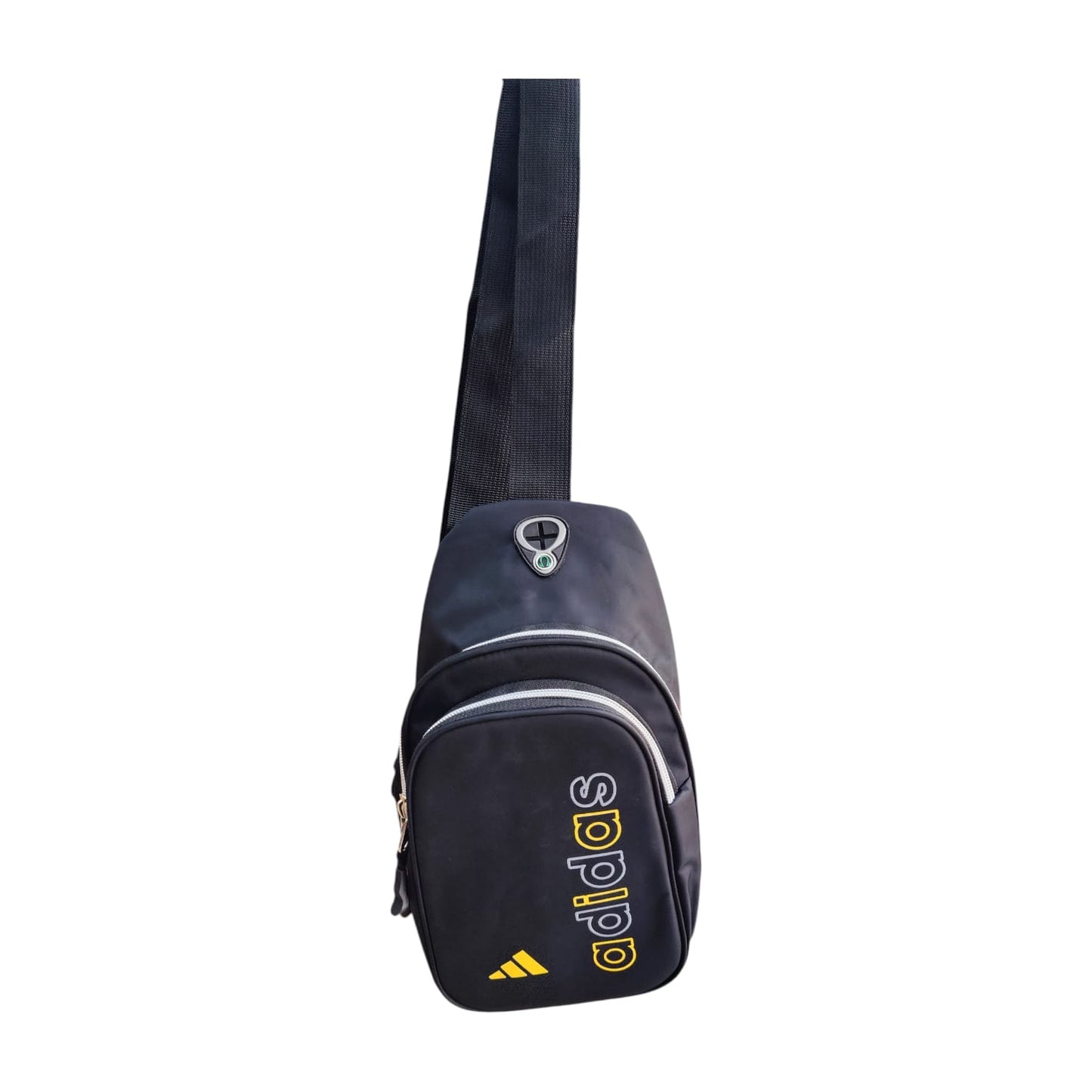 Sleek Black Crossbody Sling Bag – Modern & Functional Chest Pack