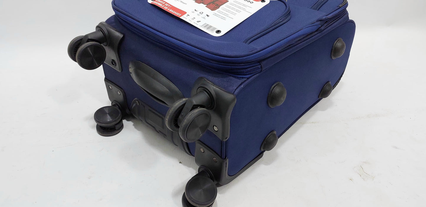 Set Of 4 Imported 4Wheels Fabric Material Luggage in jumbo Size