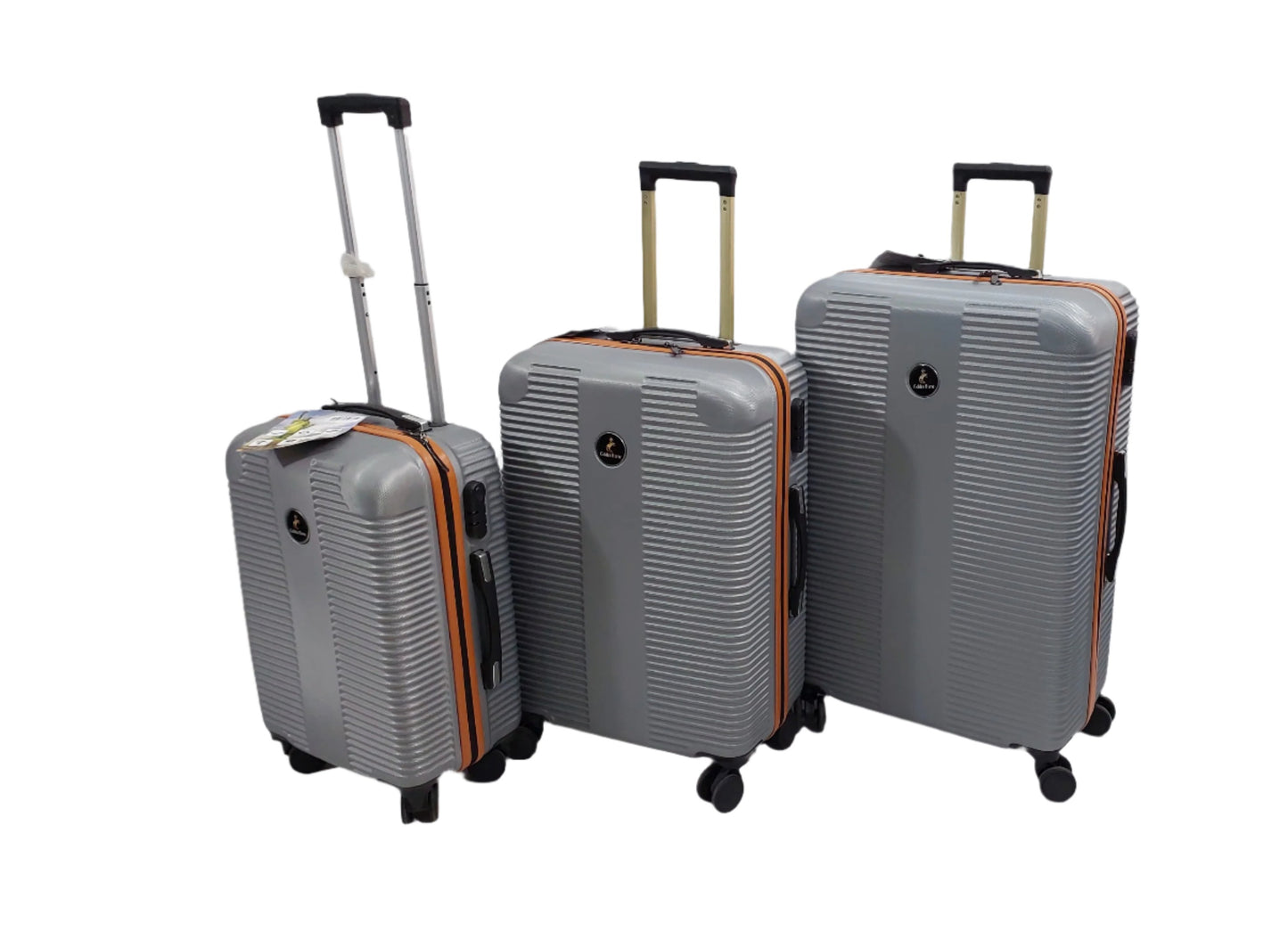 GoldenHourse Silver Luggage Fiber Orignal