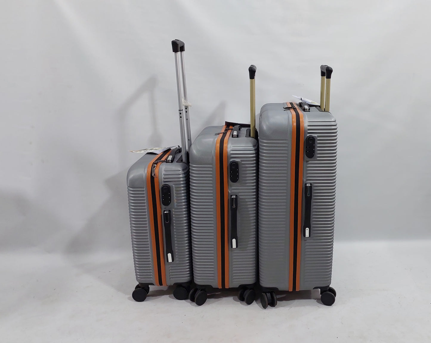 GoldenHourse Silver Luggage Fiber Orignal