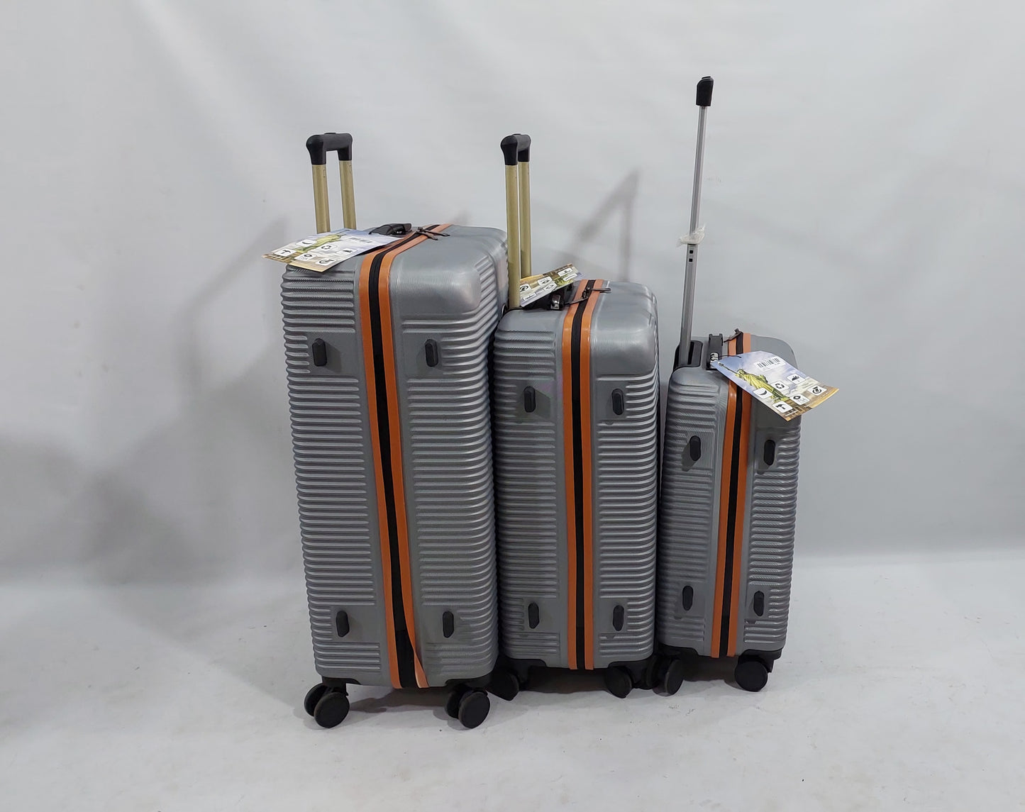 GoldenHourse Silver Luggage Fiber Orignal