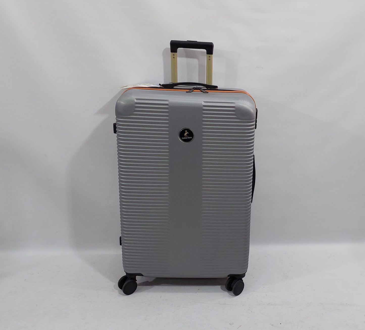 GoldenHourse Silver Luggage Fiber Orignal