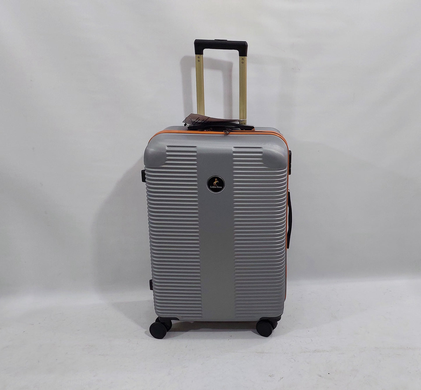 GoldenHourse Silver Luggage Fiber Orignal