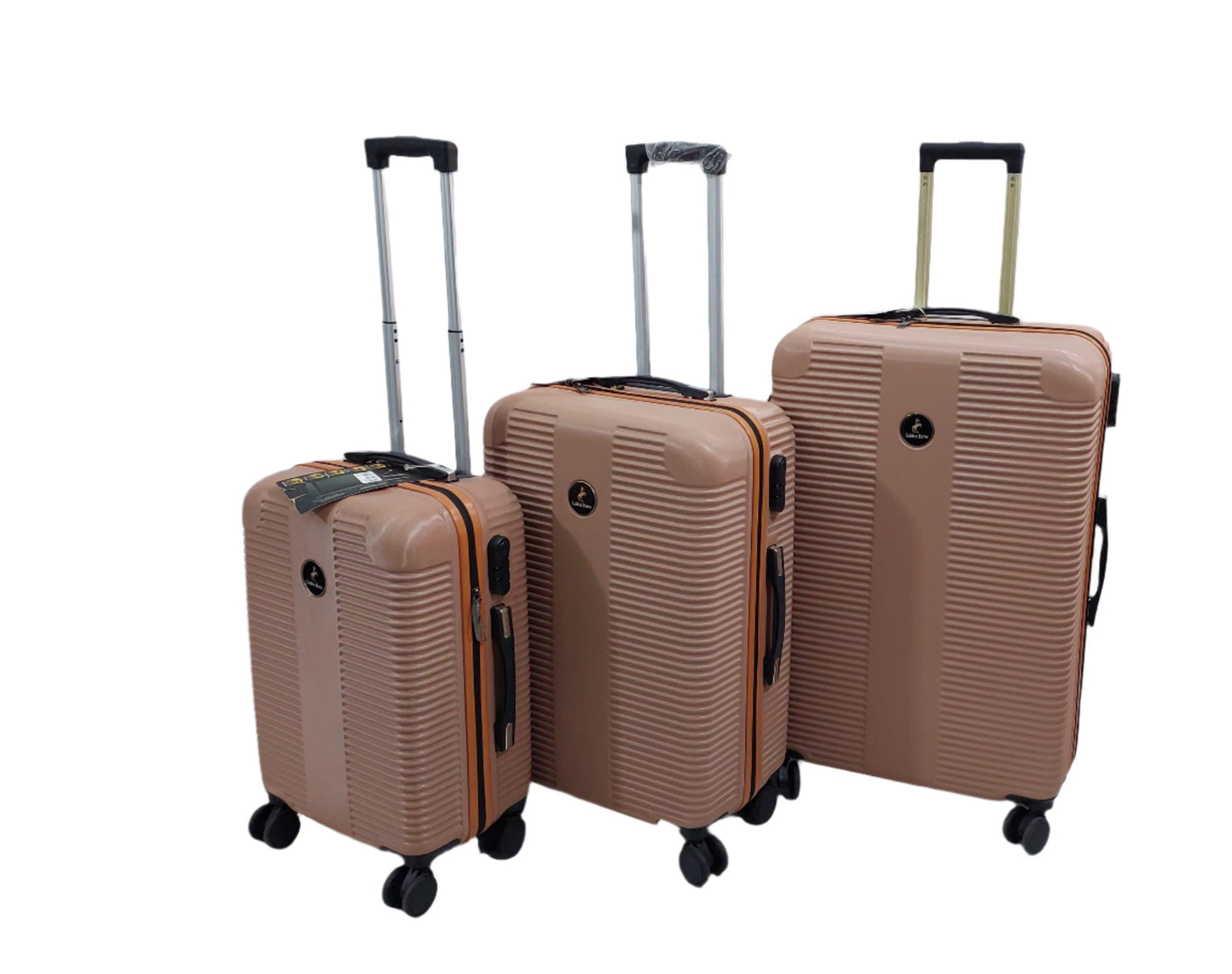 GoldenHourse Silver Luggage Fiber Orignal