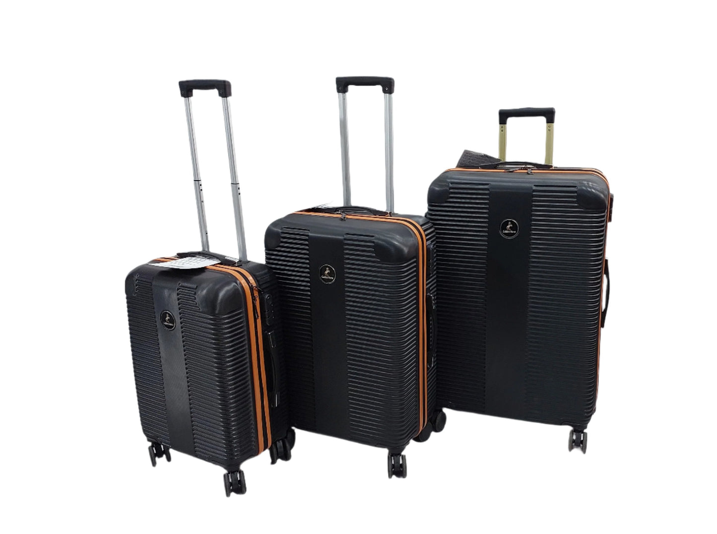 GoldenHourse Silver Luggage Fiber Orignal