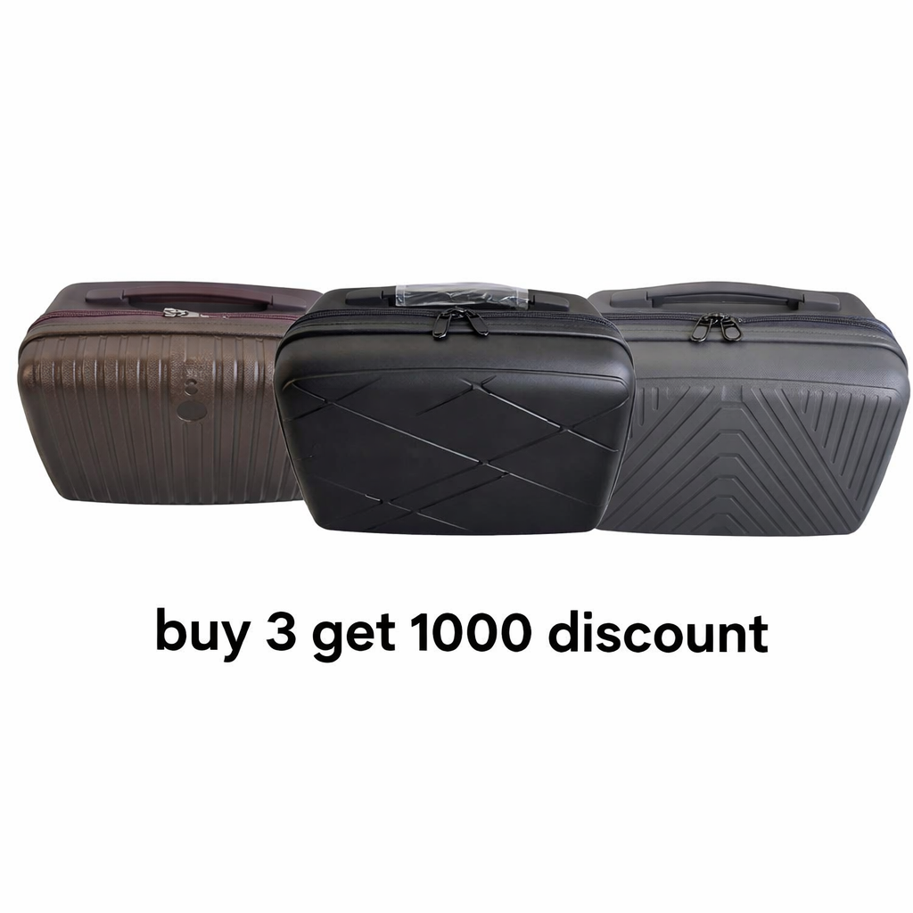 PP Unbreakable Beauty Box – Elegant, Durable & Travel-Ready