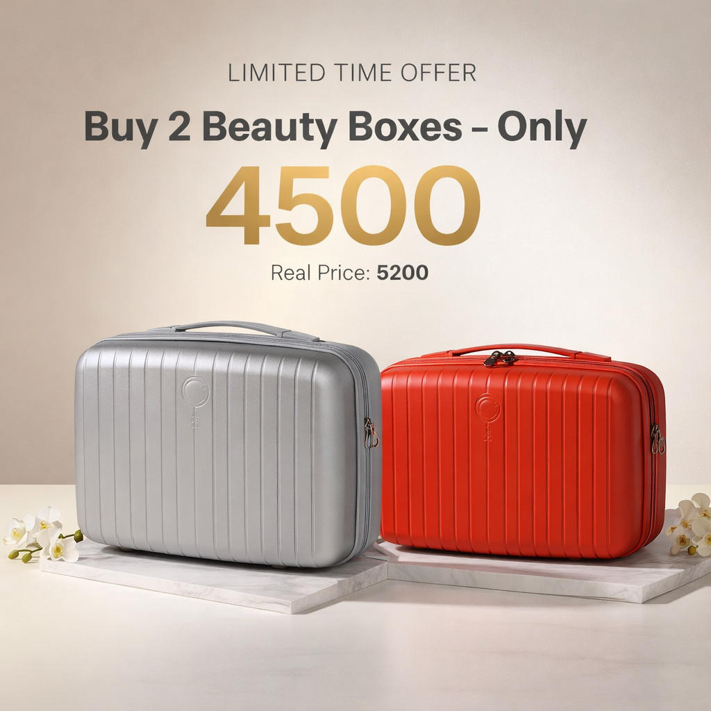 🔒 Lock Secure Beauty Box – Safe, Stylish & Travel Ready