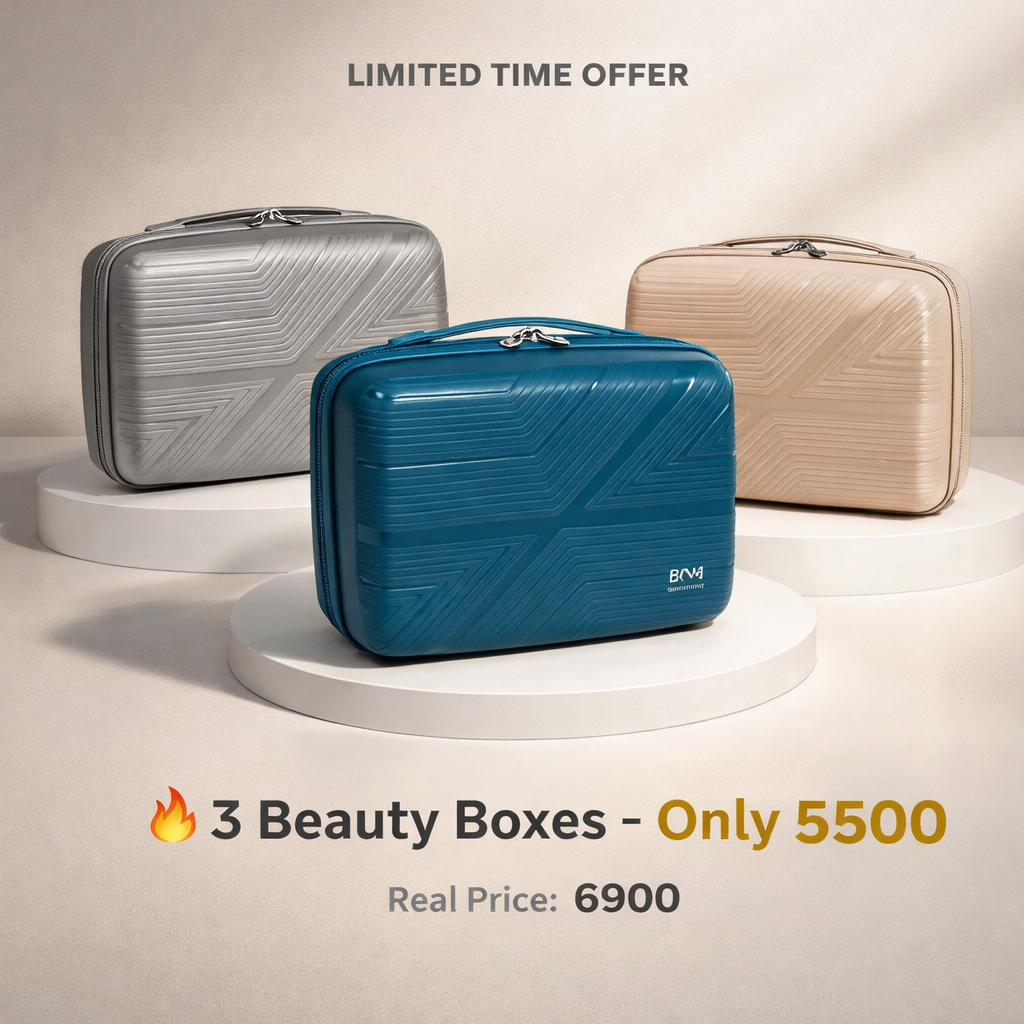 New Edition PP Beauty Box – Durable, Stylish & Travel Friendly