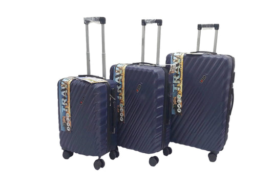 Set Of 3 Only Rs.16500 Imported Luggage Unbreakable 360 Degree Moving