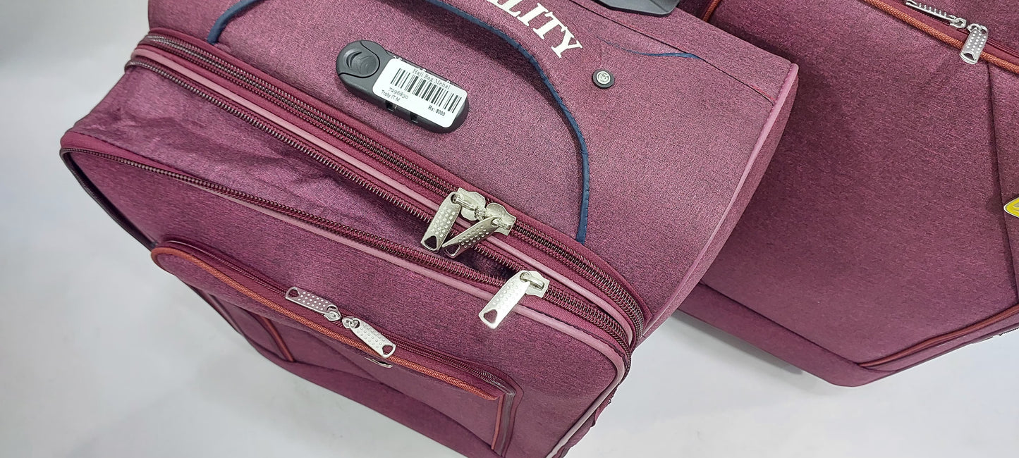 Set Of 3 luggage with extra capacity (Jumboo Size)