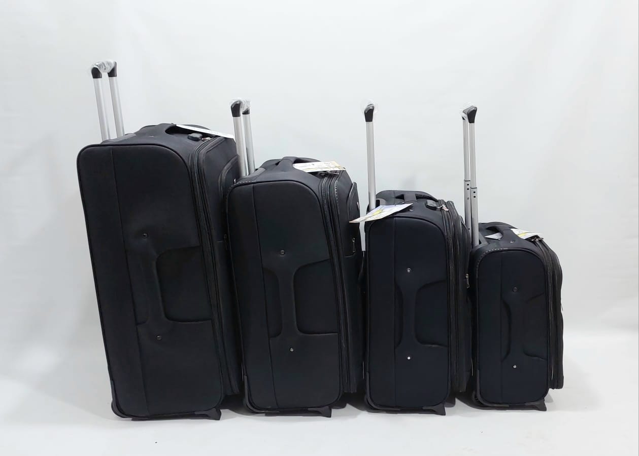 Set Of 4 Imported Fabric Material Luggage in jumbo Size