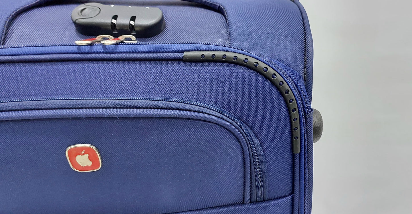 Set Of 4 Imported 4Wheels Fabric Material Luggage in jumbo Size