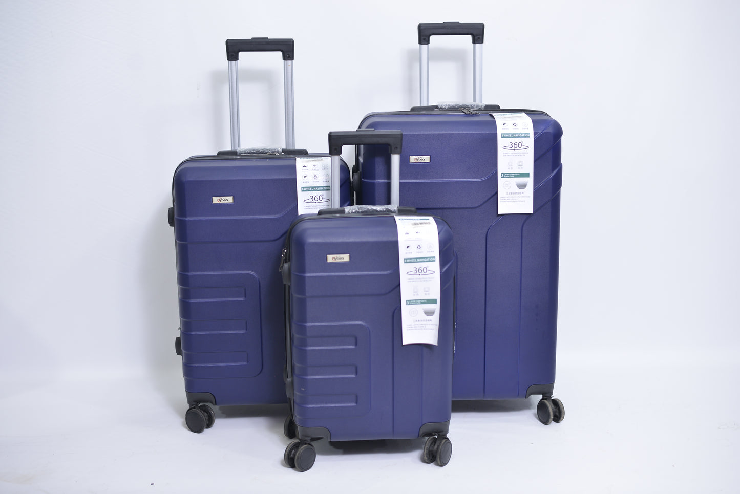 Set Of 3 Only Rs.16500 Imported Luggage Unbreakable 360 Degree Moving