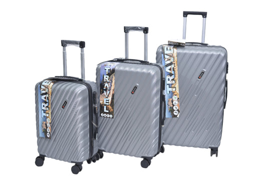 Set Of 3 Only Rs.16500 Imported Luggage Unbreakable 360 Degree Moving