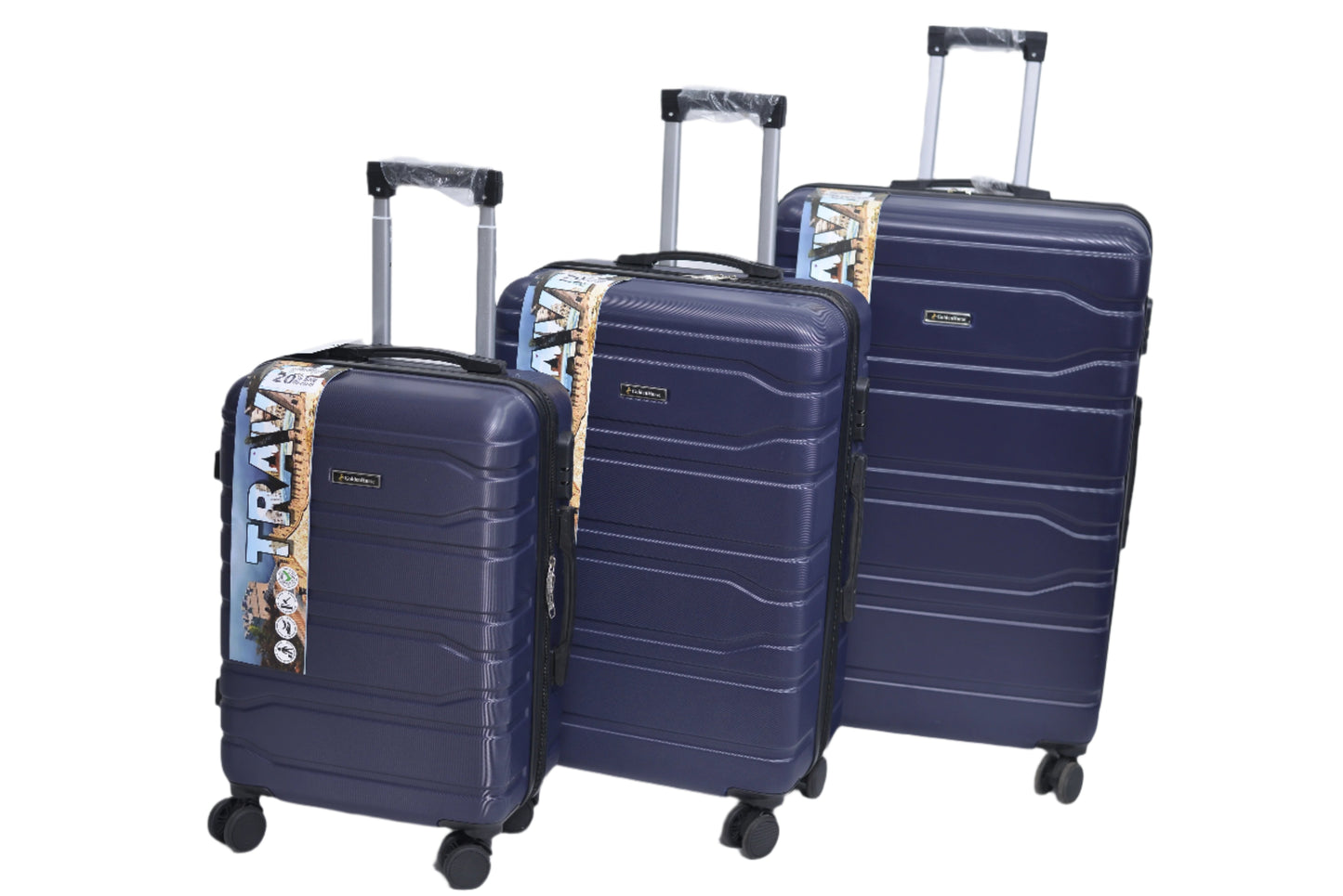 Set Of 3 Only Rs.25,000 With Extra Capacity Imported Luggage Unbreakable 360 Degree Moving