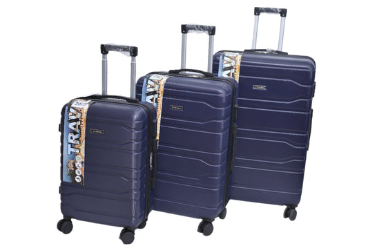 Set Of 3 Only Rs.25,000 With Extra Capacity Imported Luggage Unbreakable 360 Degree Moving