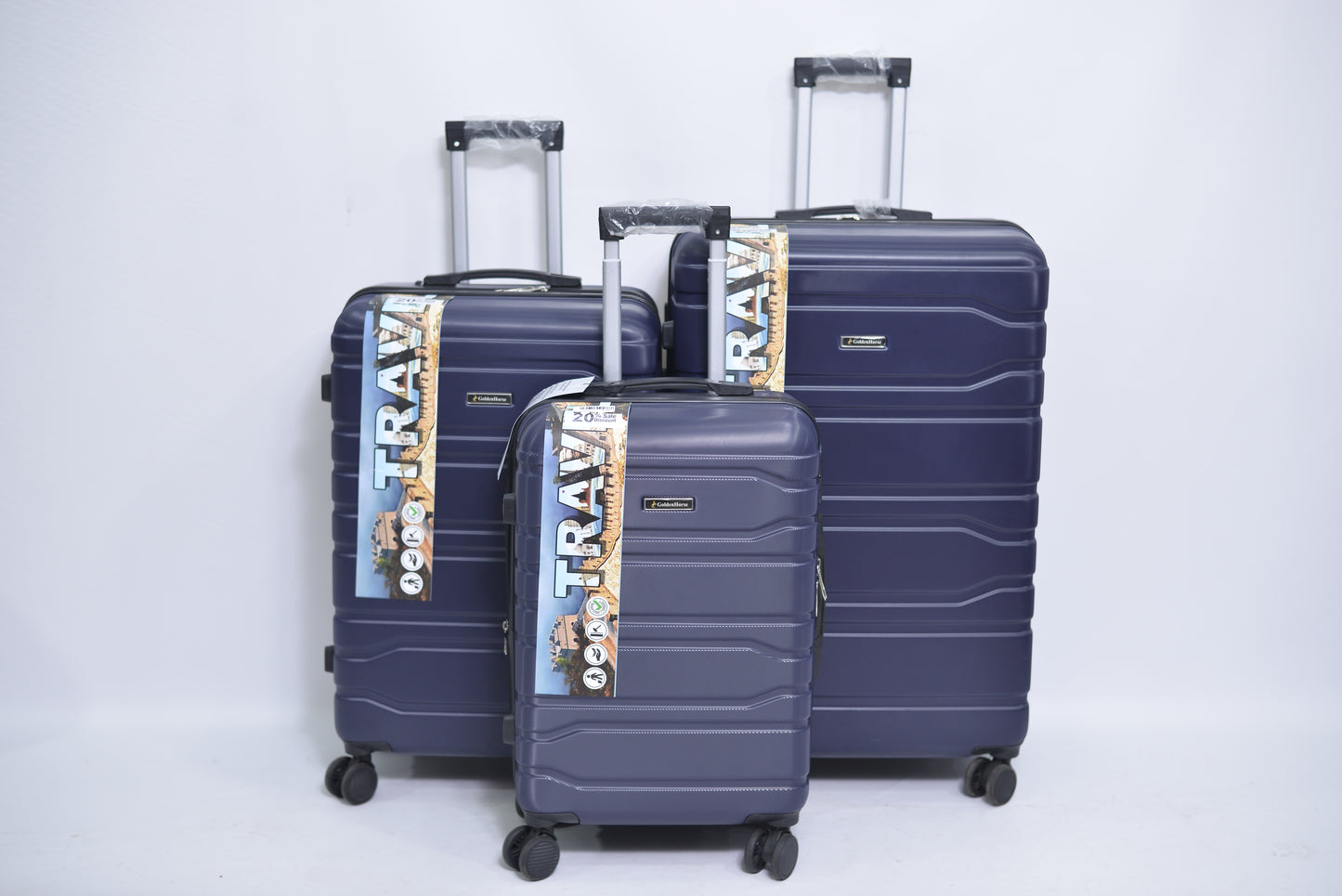 Set Of 3 Only Rs.25,000 With Extra Capacity Imported Luggage Unbreakable 360 Degree Moving
