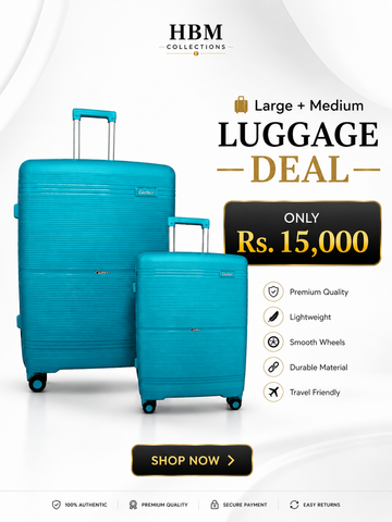 Small+Medium Luggage Piece Deal