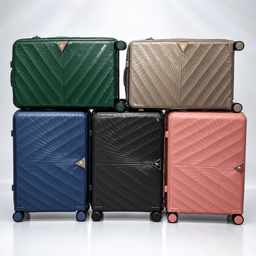Lacoste Premium Expandable Original Luggage Set of 3 – Travel Suitcase Set