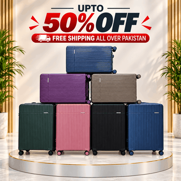 D VELLE Stylish Pro Luggage Premium PP Unbreakable | Lightweight
