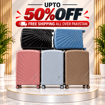 D VELLE Premium PP Unbreakable Luggage