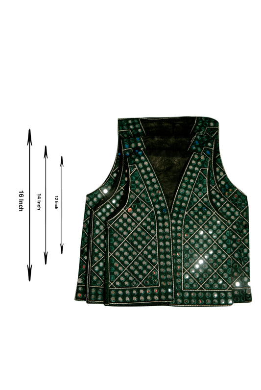 Waistcoat Kids HandiCraft Unique And Beautiful 3 pc SET