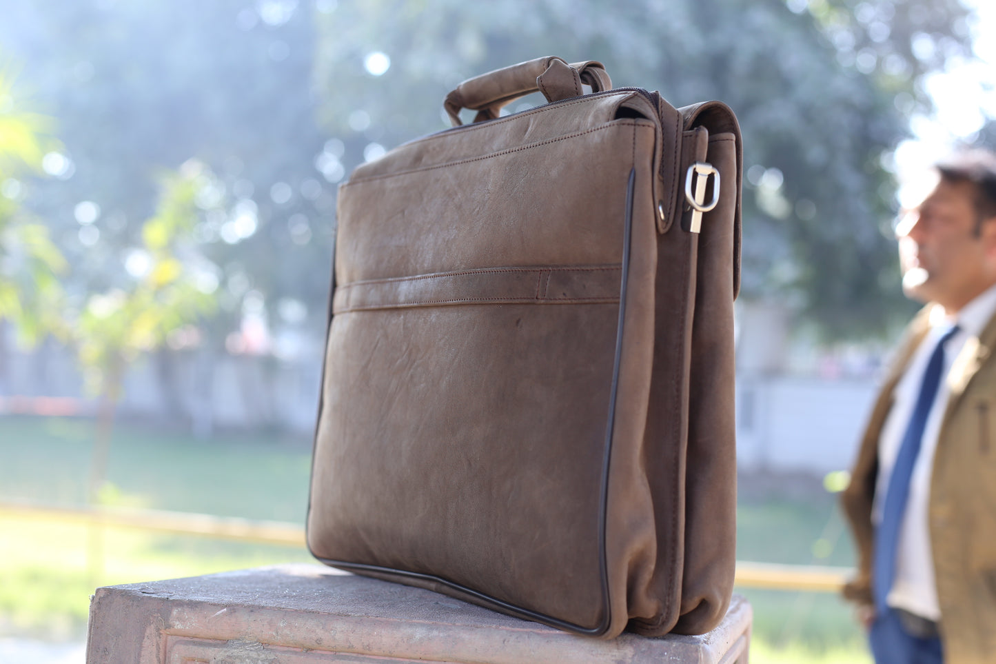 Mens Brown Office Bags