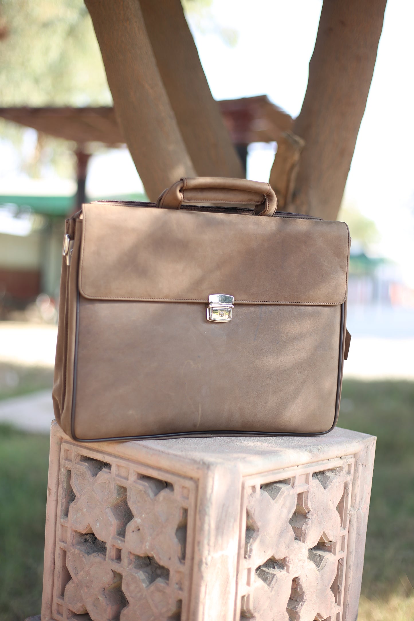 Mens Brown Office Bags