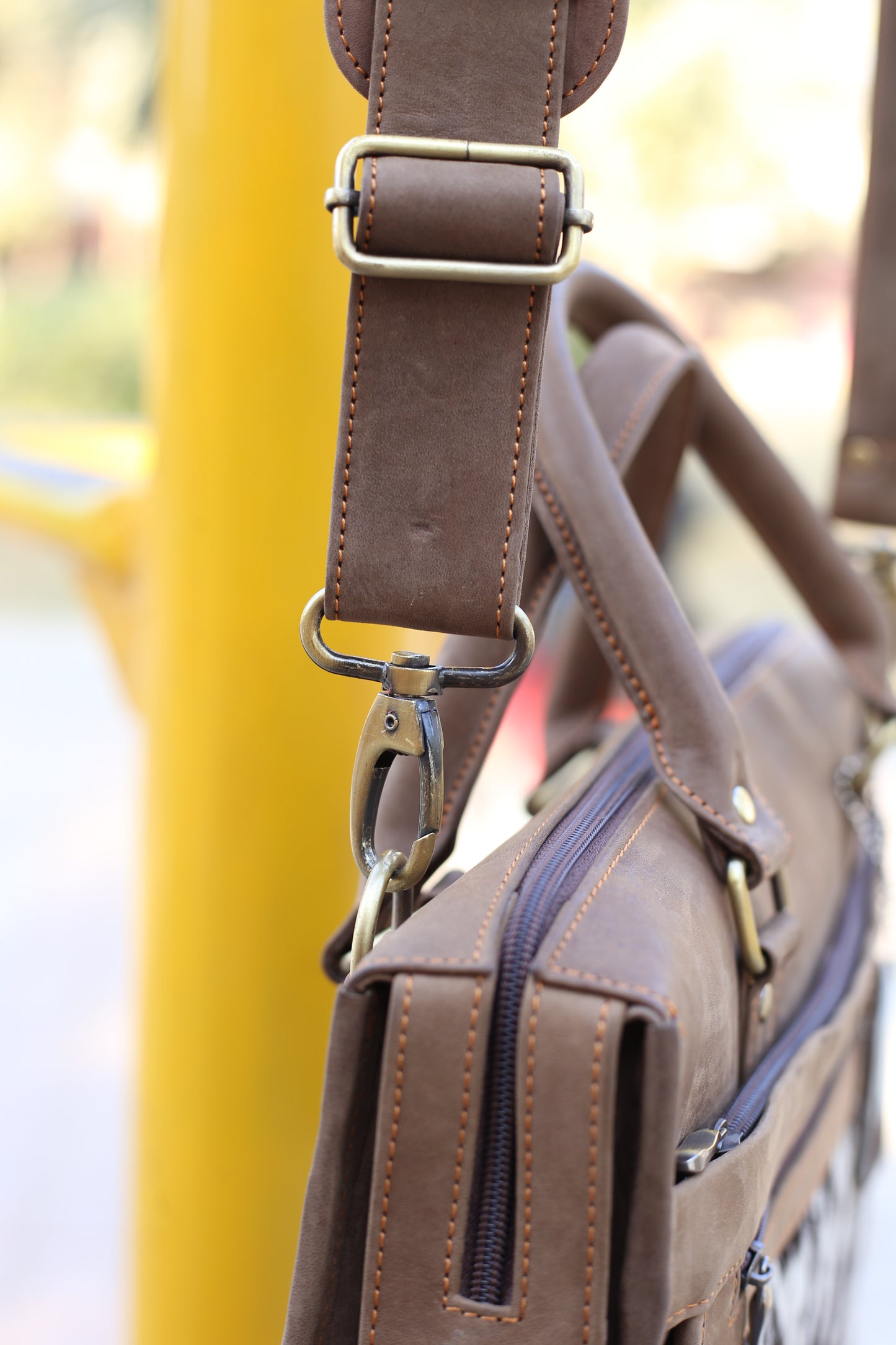Leather ExecutiveLaptop And Office Bag