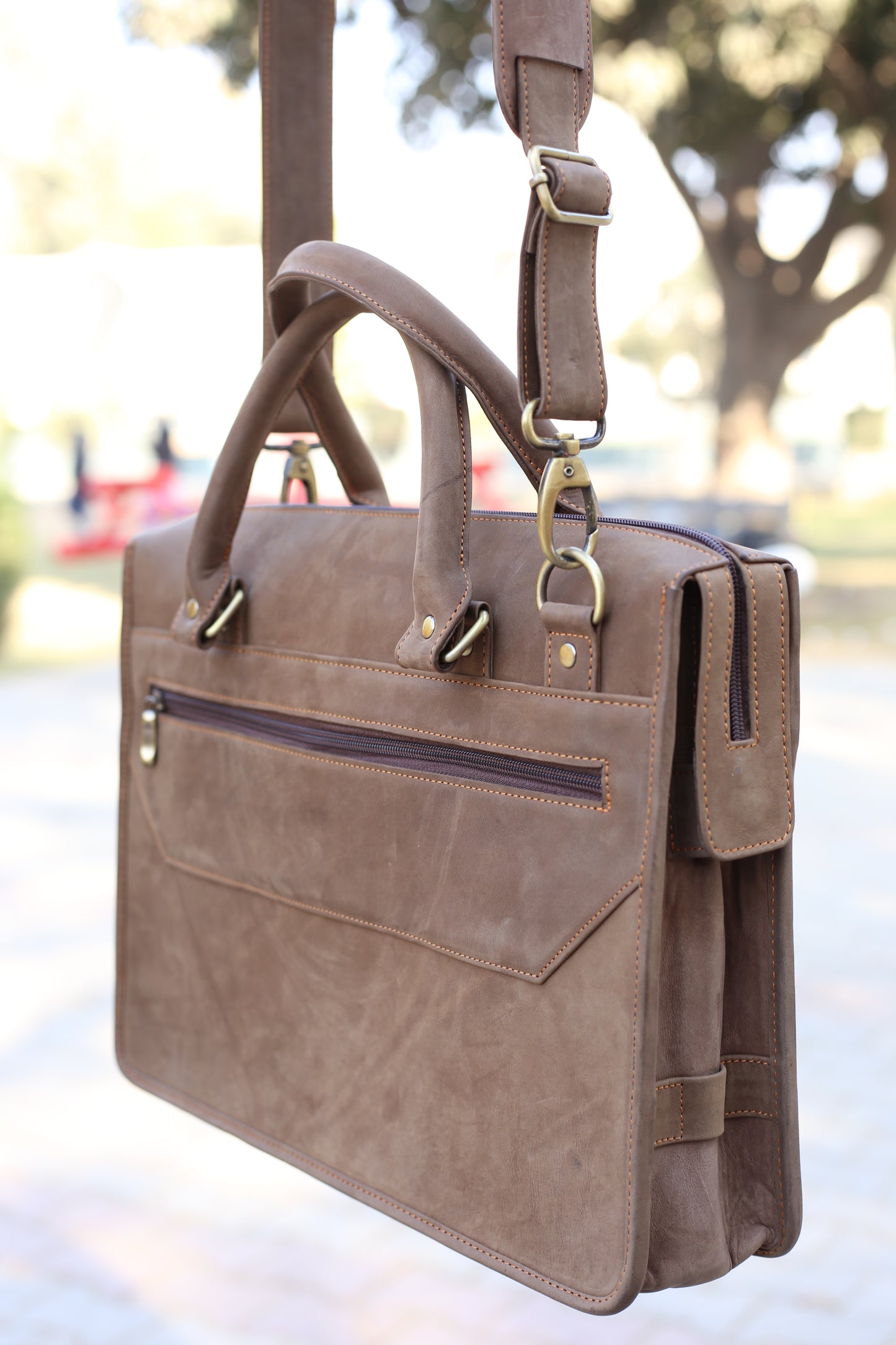 Leather ExecutiveLaptop And Office Bag