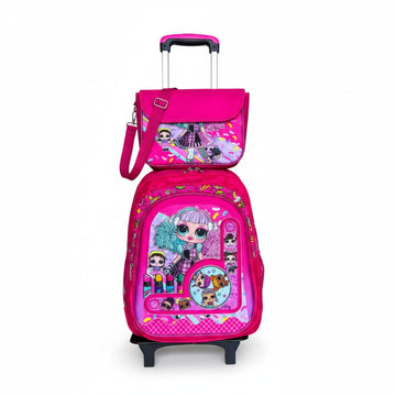 Imported 3-in-1 School Bag for KG to Class 1 – Kids School Backpack Set