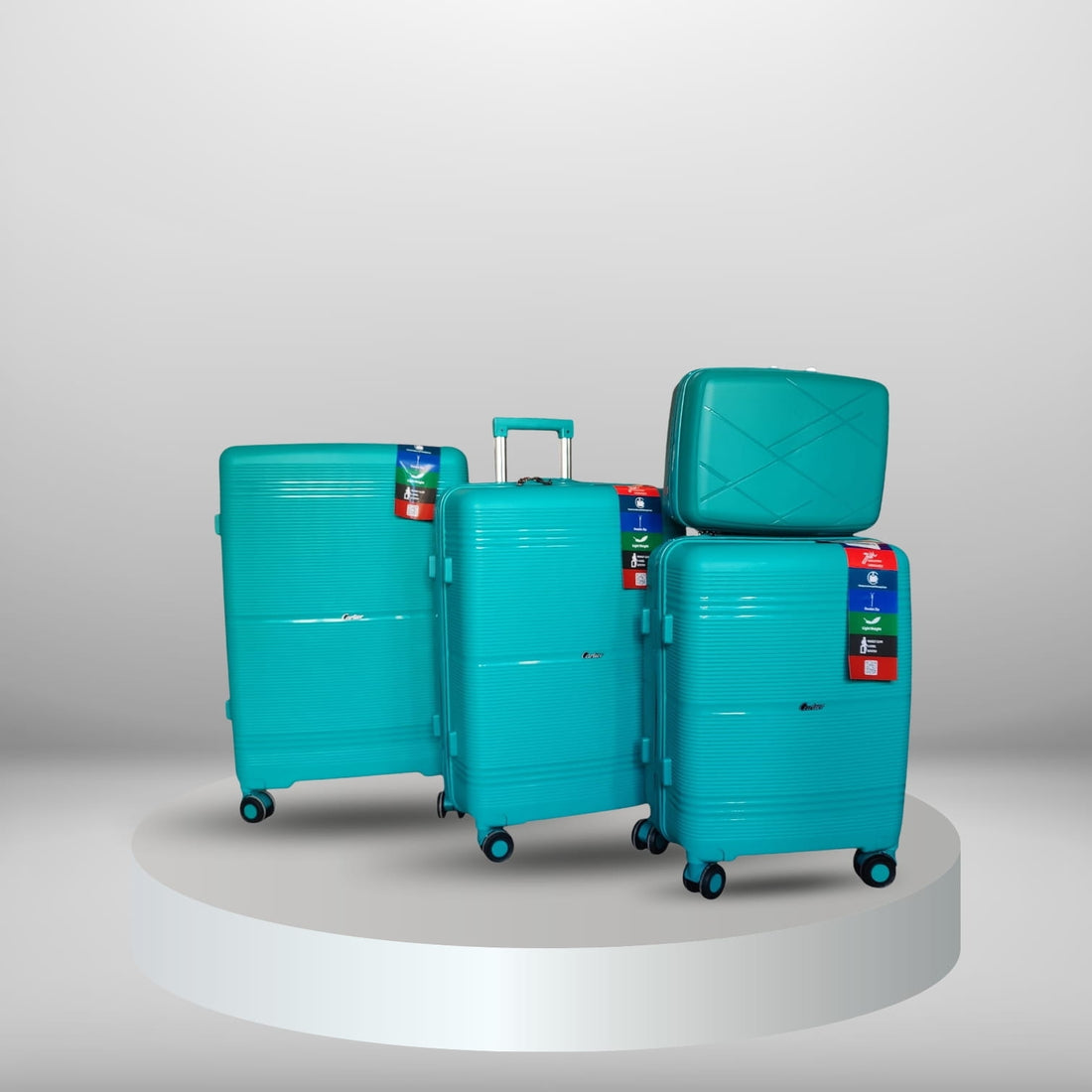 Cartier PP Unbreakable Luggage – 4 Piece Set