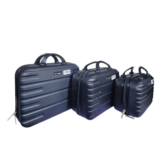 🖤 Three Piece Black Beauty Box – Premium Organizer Set