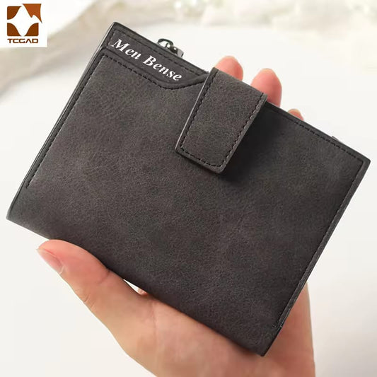 Boweisi Style Classic Very High Quality Very Spacious Book Style Wallet Plus Cardholder With Extra Coin Pouch
